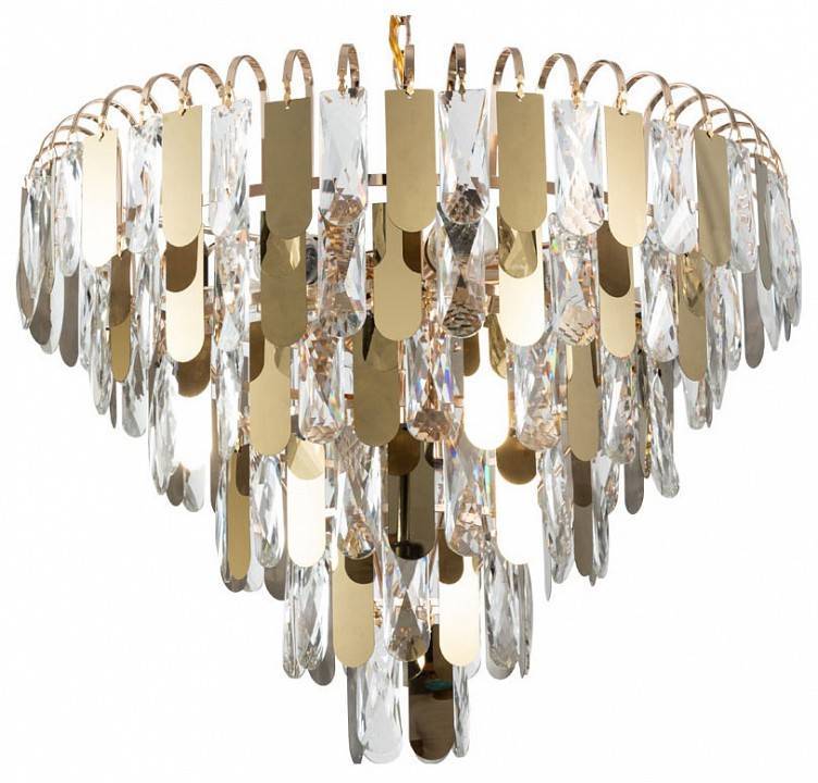 Подвесная люстра Arte Lamp Vivien 8 ламп A2719SP-8GO