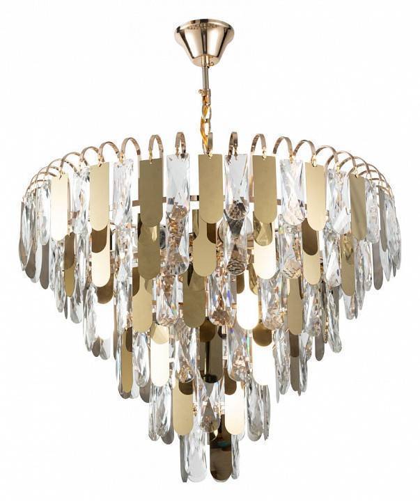 Подвесная люстра Arte Lamp Vivien 8 ламп A2719SP-8GO