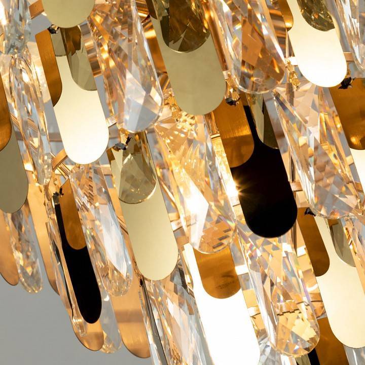 Подвесная люстра Arte Lamp Vivien 8 ламп A2719SP-8GO