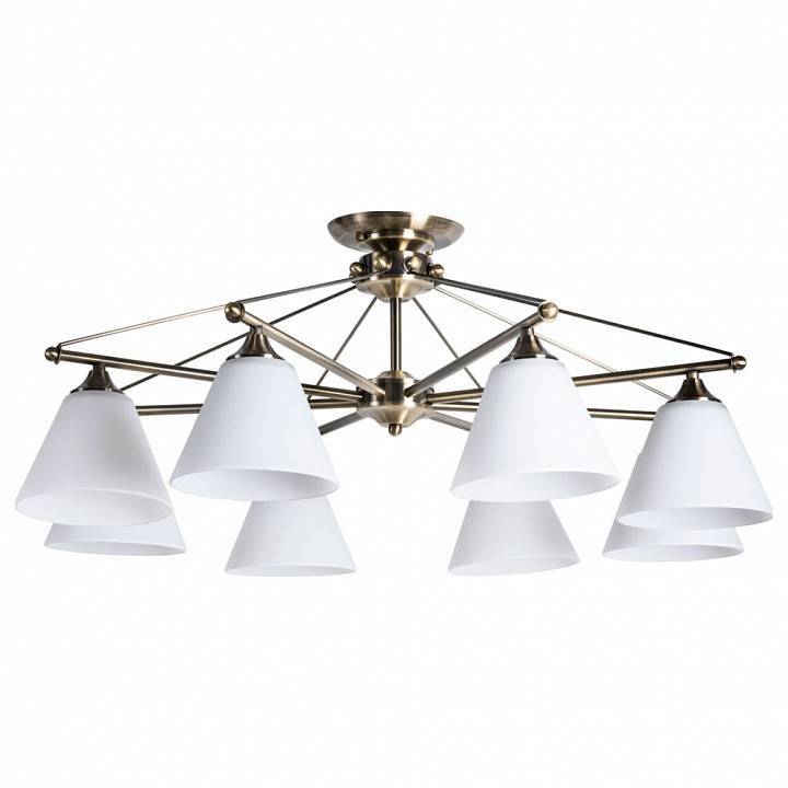 Потолочная люстра Arte Lamp Copter 8 ламп A3208PL-8AB