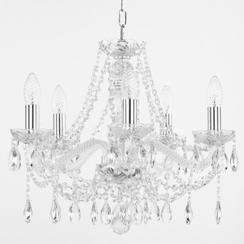 Подвесная люстра Bohemia Ivele Crystal 107 107/5/165 Ni
