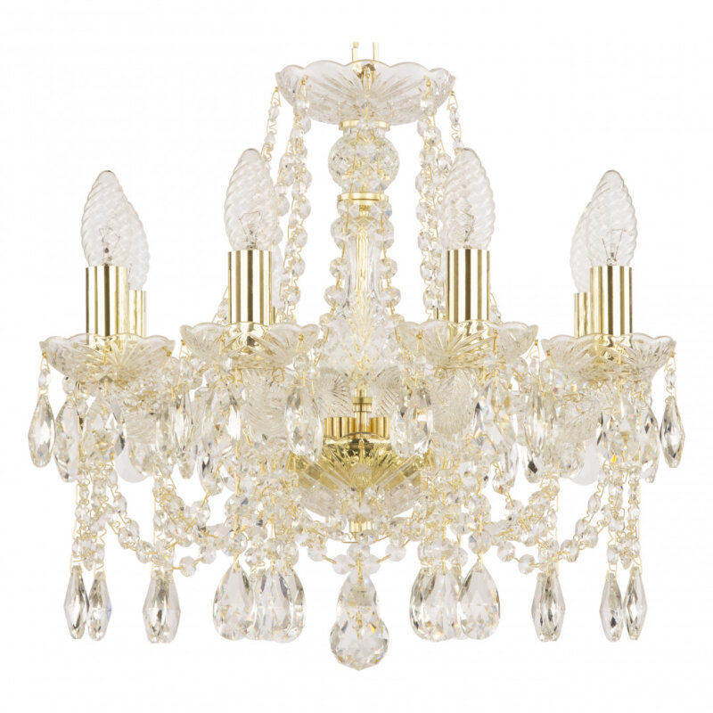 Подвесная люстра Bohemia Ivele Crystal 107 107/8/141 G