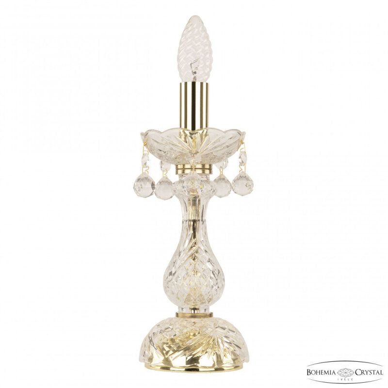 Настольная лампа декоративная Bohemia Ivele Crystal 108 108L/1-27 G