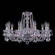 Подвесная люстра Bohemia Ivele Crystal 1402 1402/10/240/Ni