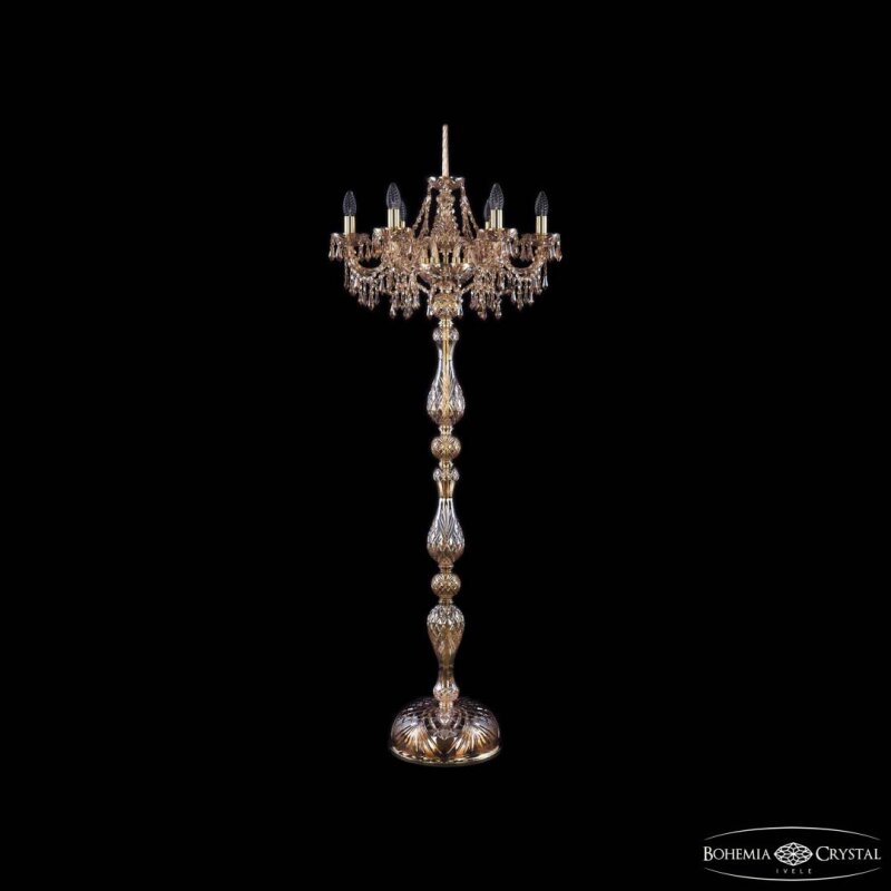 Торшер Bohemia Ivele Crystal 1403 1403T1/6/195-160 G M721