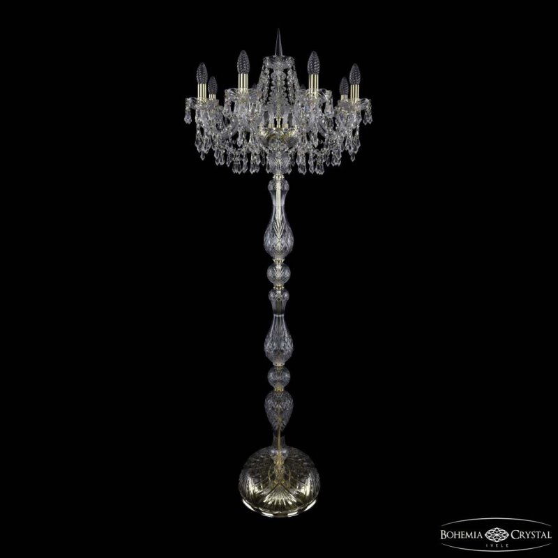 Торшер Bohemia Ivele Crystal 1403 1403T1/8/195-160 G