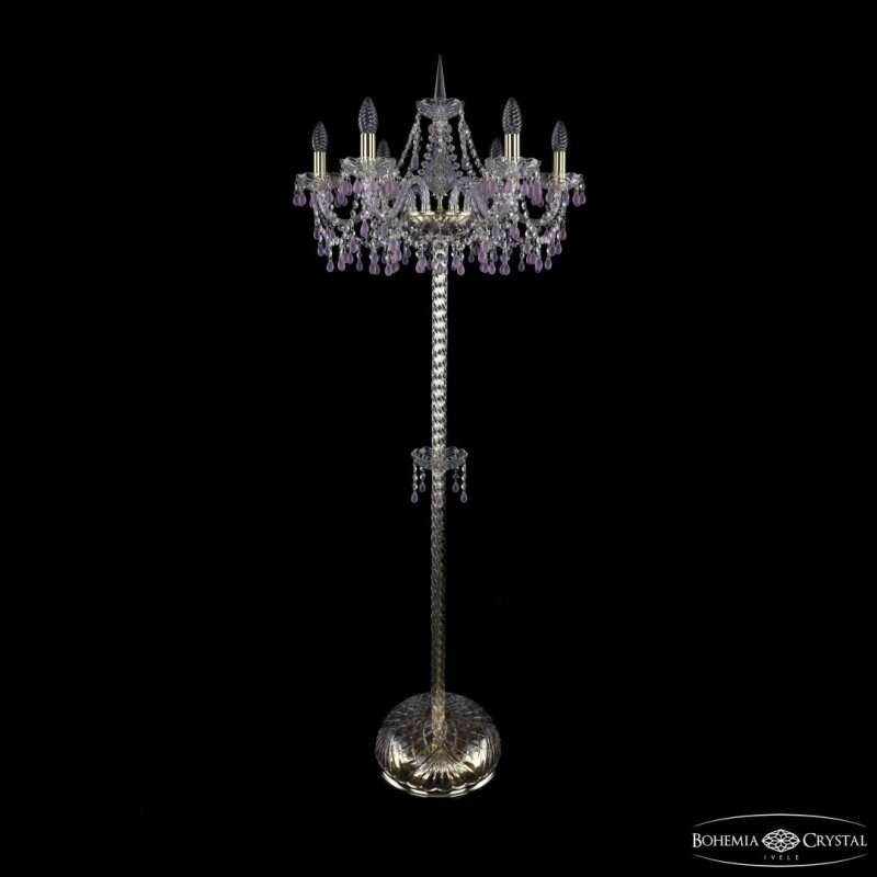 Торшер Bohemia Ivele Crystal 1410 1410T2/6/195-160 G V7010