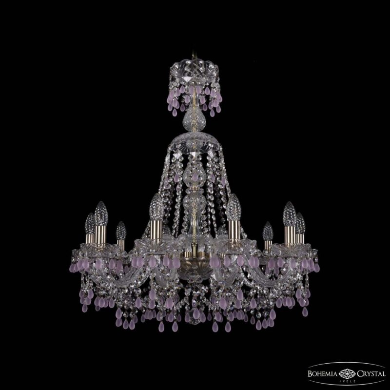 Подвесная люстра Bohemia Ivele Crystal 1410 1410/10/240/XL-74 Pa V7010
