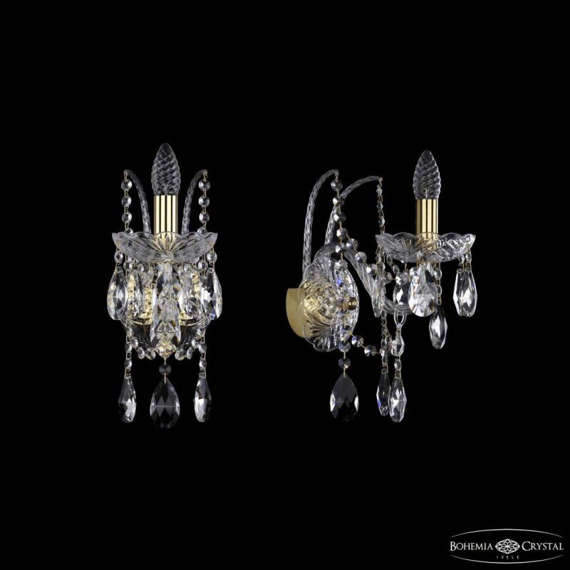 Бра Bohemia Ivele Crystal 1411 1411B/1/160/XL G
