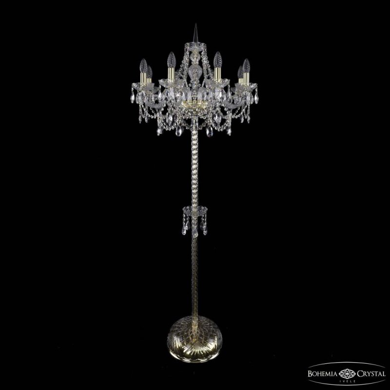 Торшер Bohemia Ivele Crystal 1411 1411T2/8/195-165 G