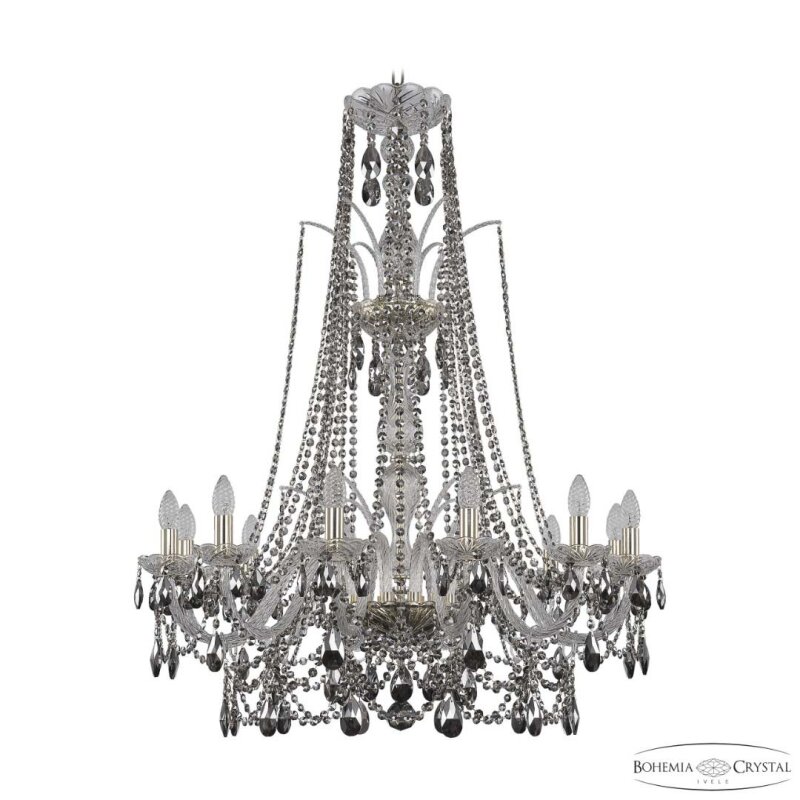 Подвесная люстра Bohemia Ivele Crystal 1411 1411/12/300/XL-108 G R731