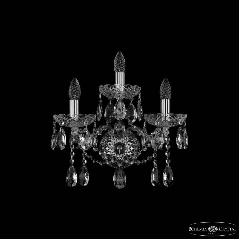 Бра Bohemia Ivele Crystal 1413 1413B/2+1/165/XL Ni