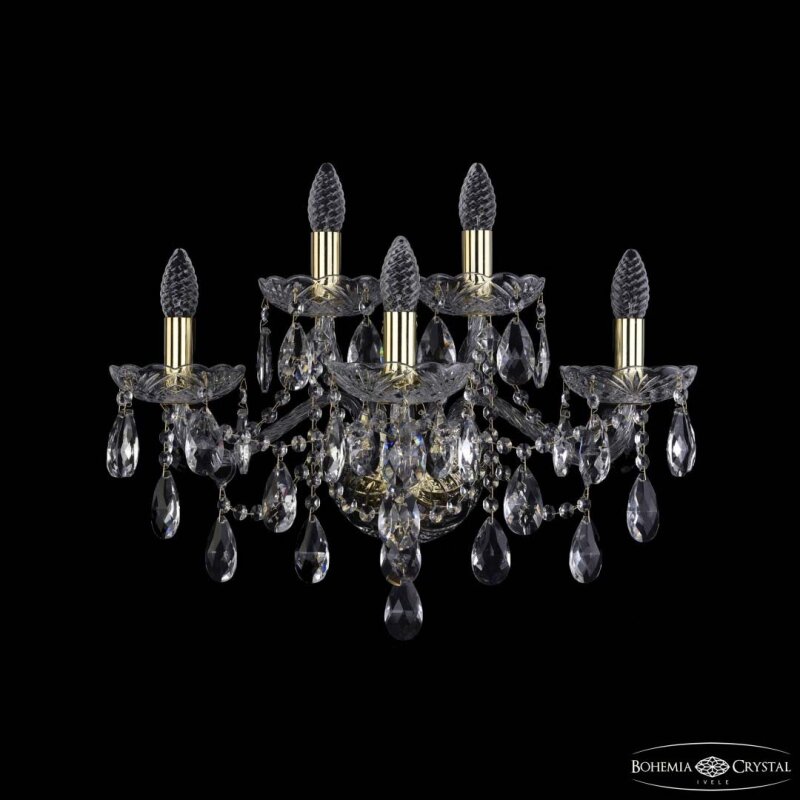 Бра Bohemia Ivele Crystal 1415 1415B/3+2/200/XL G
