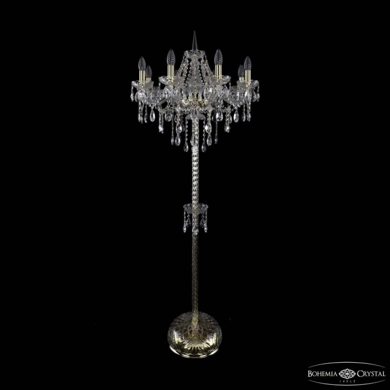 Торшер Bohemia Ivele Crystal 1415 1415T2/8/200-160 G