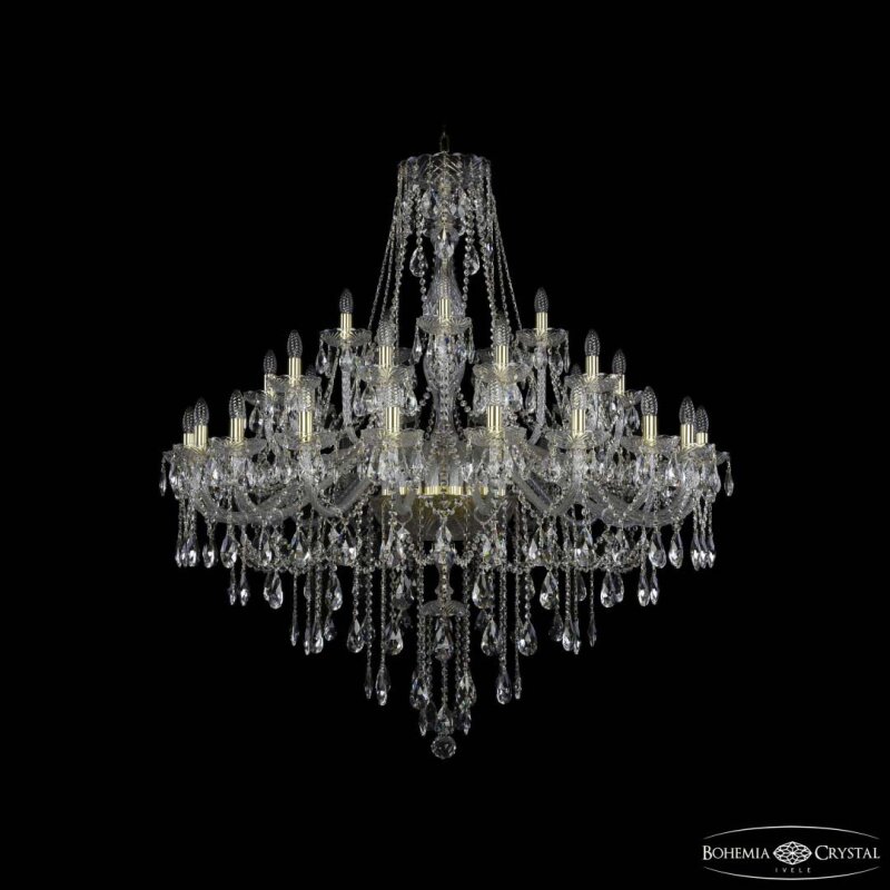 Подвесная люстра Bohemia Ivele Crystal 1415 1415/20+10+5/460 G