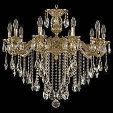 Подвесная люстра Bohemia Ivele Crystal 7102 71202/10/250 B G