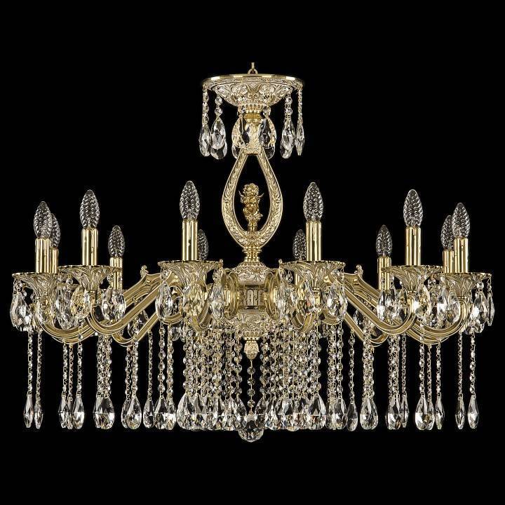 Подвесная люстра Bohemia Ivele Crystal 7202 72402/12/300 A GW FA3B