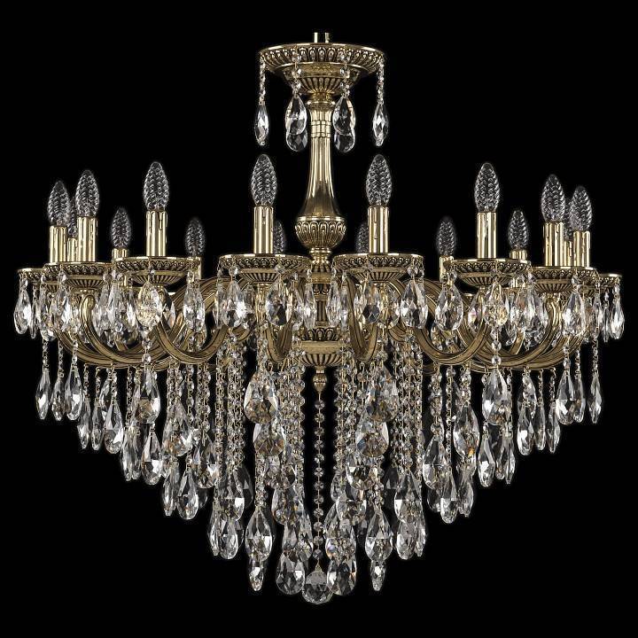Подвесная люстра Bohemia Ivele Crystal 7501 75101/16/300 B GB