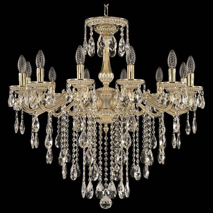 Подвесная люстра Bohemia Ivele Crystal 7502 75102/12/250 B GW
