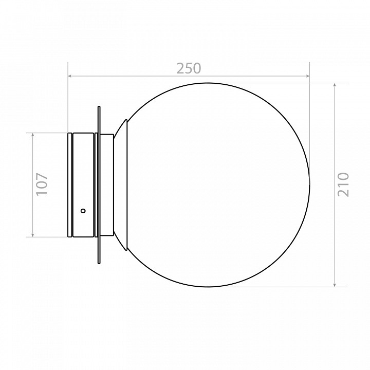 Накладной светильник Covali WL-38028