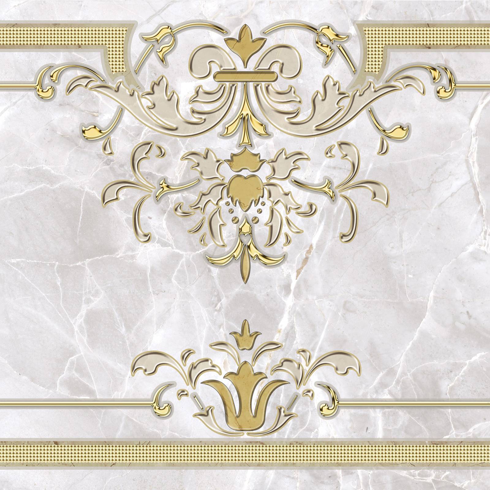 Декор Alma Ceramica Olimpia 418х418х8 мм DFU03OLP004