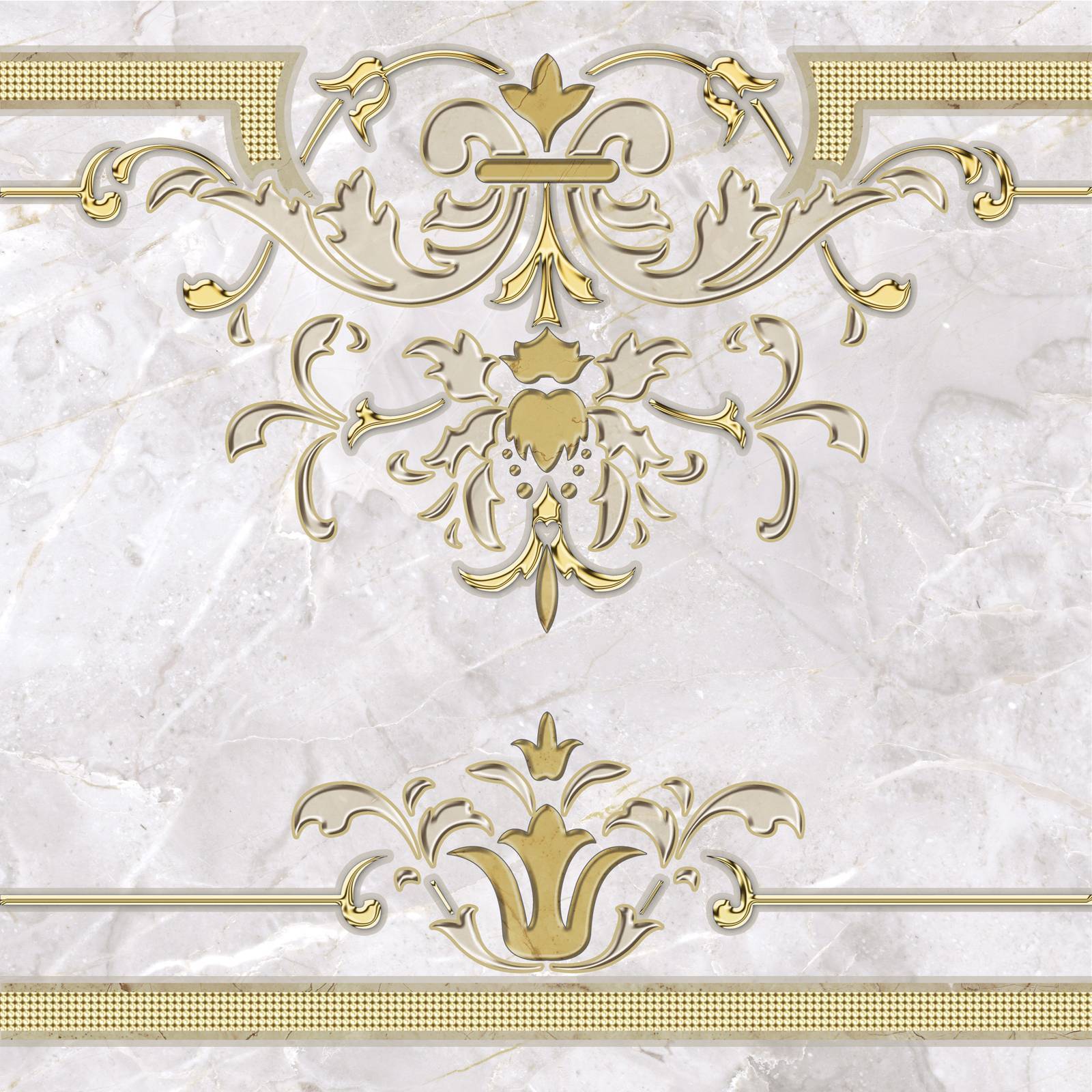 Декор Alma Ceramica Olimpia 418х418х8 мм DFU03OLP004