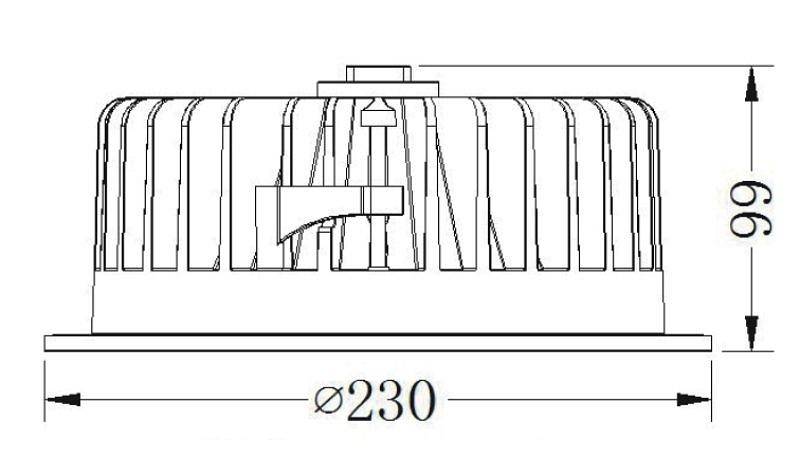 Встраиваемый светильник Deko-Light COB 68 7 Вт 3000 К серебристый 565184