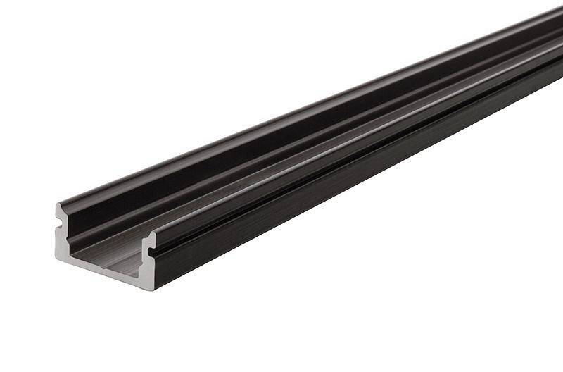 Профиль накладной Deko-Light AU-01-08 1000 мм черный 970003