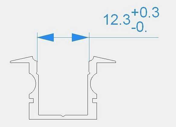 Профиль встраиваемый Deko-Light ET-02-10 975123