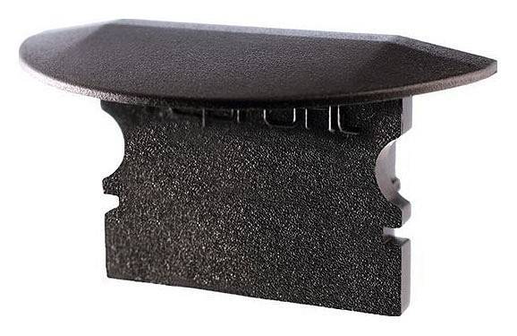 Набор заглушек для профиля Deko-Light P-ET-02-12 черные 10 шт. 978142