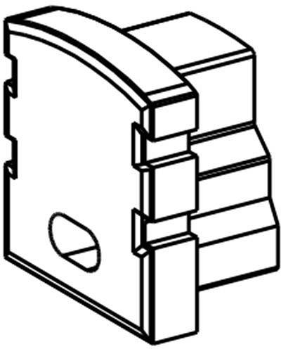 Набор из 10 заглушек для профиля с отверстием Deko-Light F-AU-02-05 978671