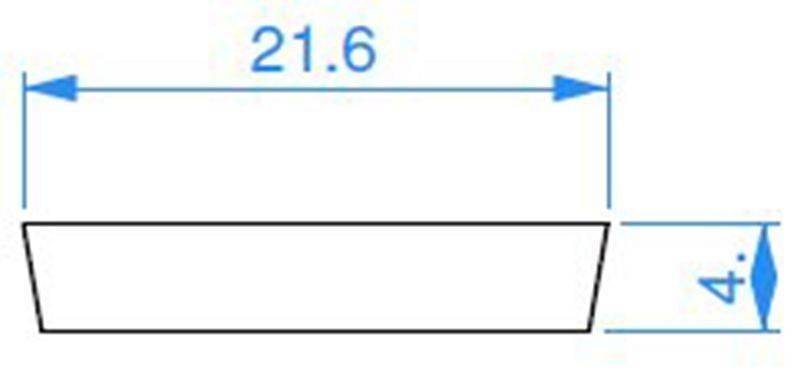 Профиль накладной Deko-Light I-03-15 черный 2000 мм 988084