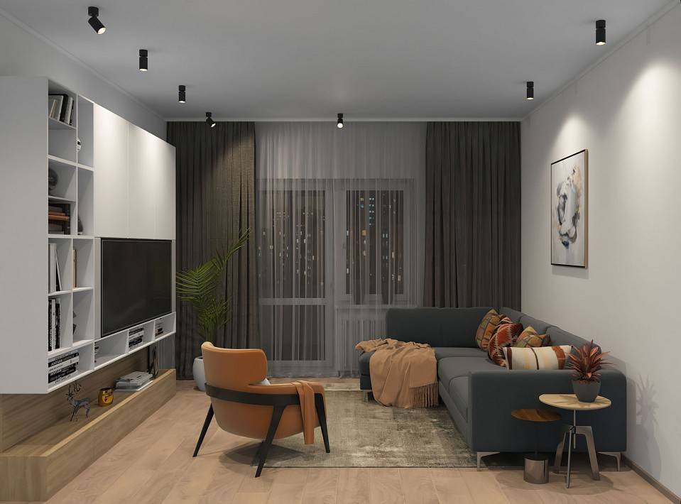 Спот Denkirs Tube DK2029-BK