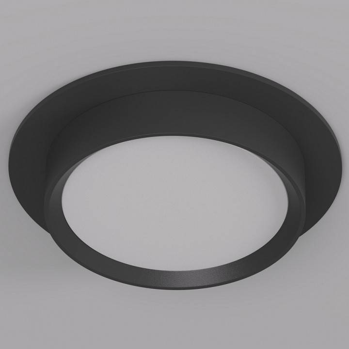 Встраиваемый светильник Denkirs FLAT DK2090-BK