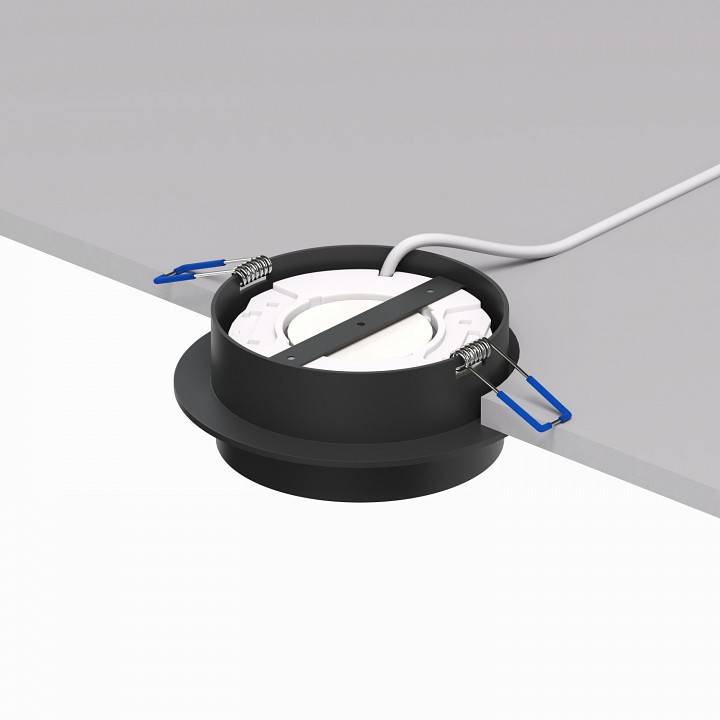 Встраиваемый светильник Denkirs FLAT DK2090-BK