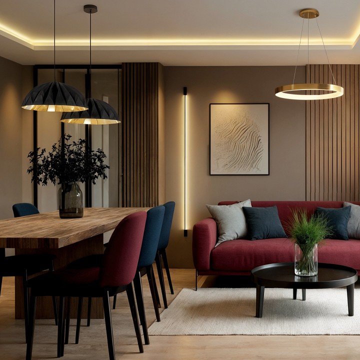 Накладной светильник Denkirs TRIXRAY DK5086-BK