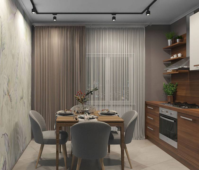 Шинопровод однофазный накладной Denkirs DK Track 2 м черный TR1002-BK/1