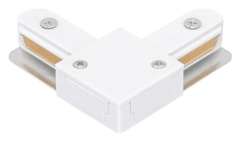 Соединитель угловой L-образный для треков DesignLed Треки и аксессуары люкс CN2-WH-L