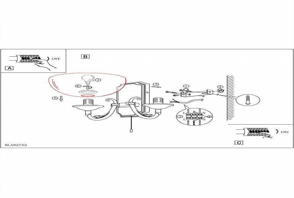 Бра Eglo ПРОМО Savoy 82752
