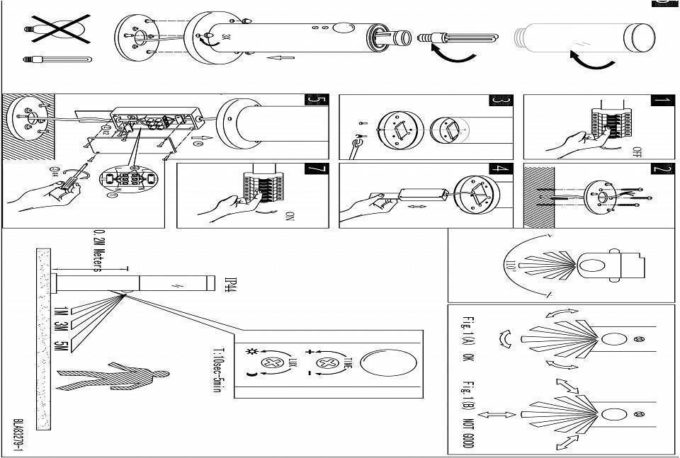 Наземный низкий светильник Eglo ПРОМО Helsinki 83279