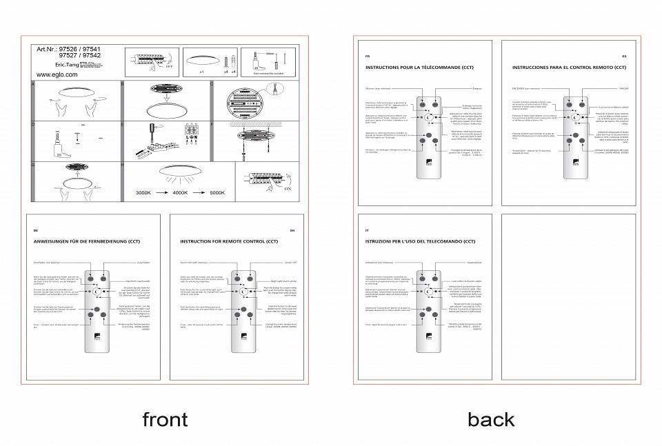 Накладной светильник Eglo Giron-S LED 97541