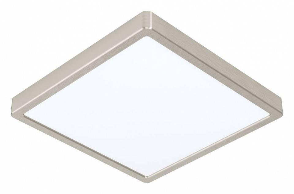 Светильник накладной Eglo Fueva 5 квадратный 210x210 мм 17 Вт черный 99254