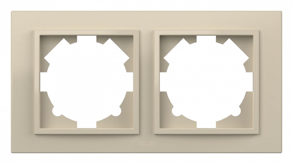 Рамка на 2 поста Elbi Eleсtriс Zena 500-010300-226