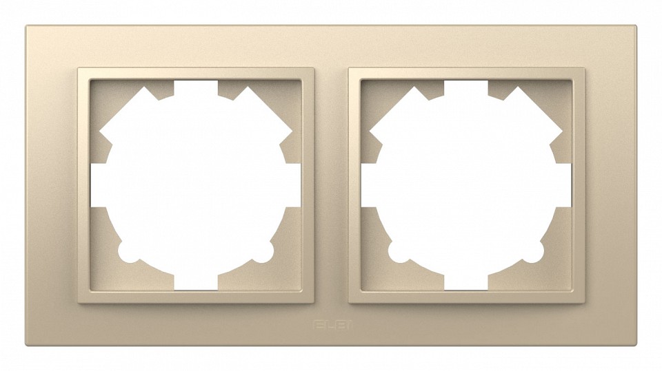 Рамка на 2 поста Elbi Eleсtriс Zena 500-012500-226