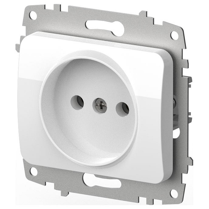 Розетка без заземления, без рамки Elbi Eleсtriс Jazz 607-010200-215
