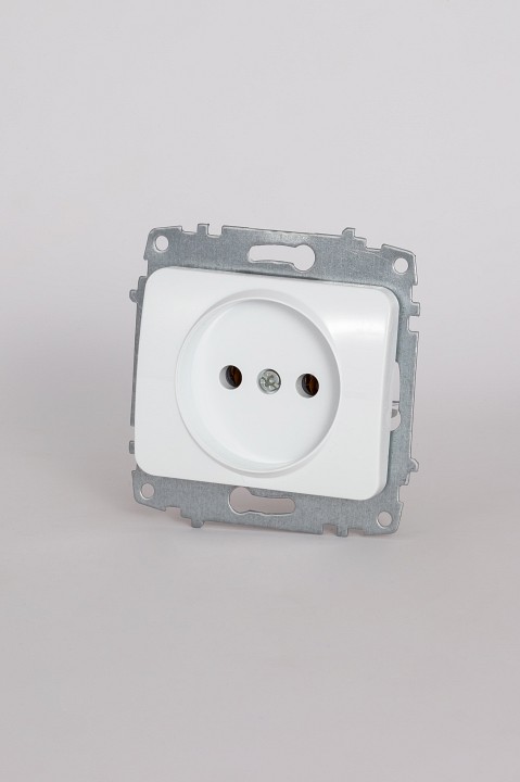Розетка без заземления, без рамки Elbi Eleсtriс Jazz 607-010200-215