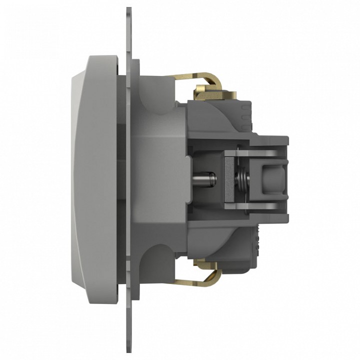 Розетка с заземлением, без рамки Elbi Eleсtriс Jazz 607-016200-217