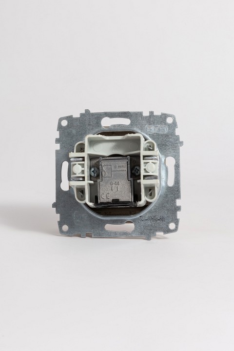 ТВ-розетка проходная без рамки Elbi Eleсtriс Zena Vega 609-011400-272