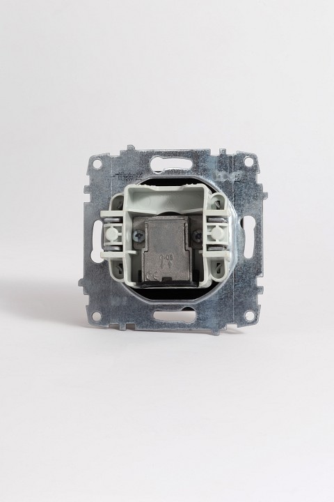 ТВ-розетка проходная без рамки Elbi Eleсtriс Zena Vega 609-014800-272