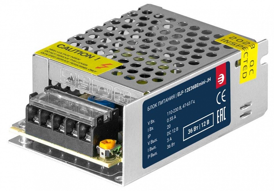 Блок питания ELFLED  ELF-12E36BEmini-JH